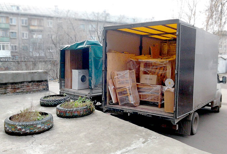 Грузовое такси для перевозки мешки с полистиролом догрузом по Новосибирску