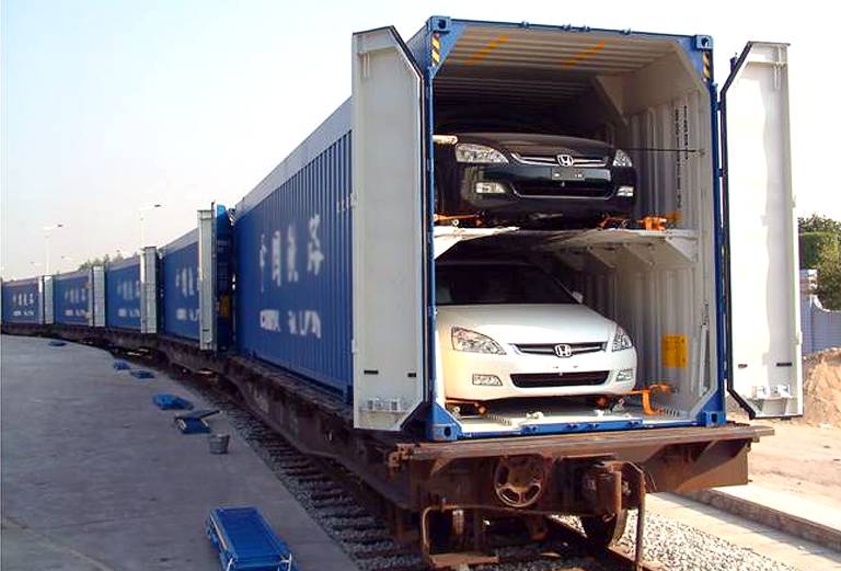 Стоимость перевозки жд контейнером легковой машины из Новосибирска в Новый Уренгой