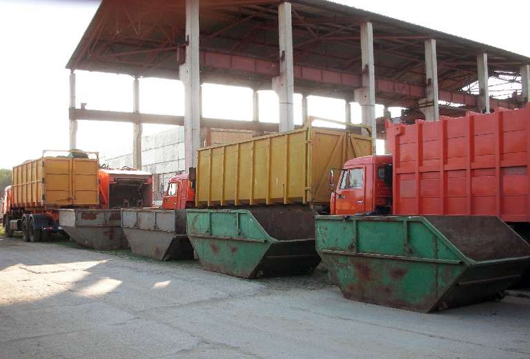 Вывоз мусора контейнер 8 м3 из Краснодарский край в Геленджик